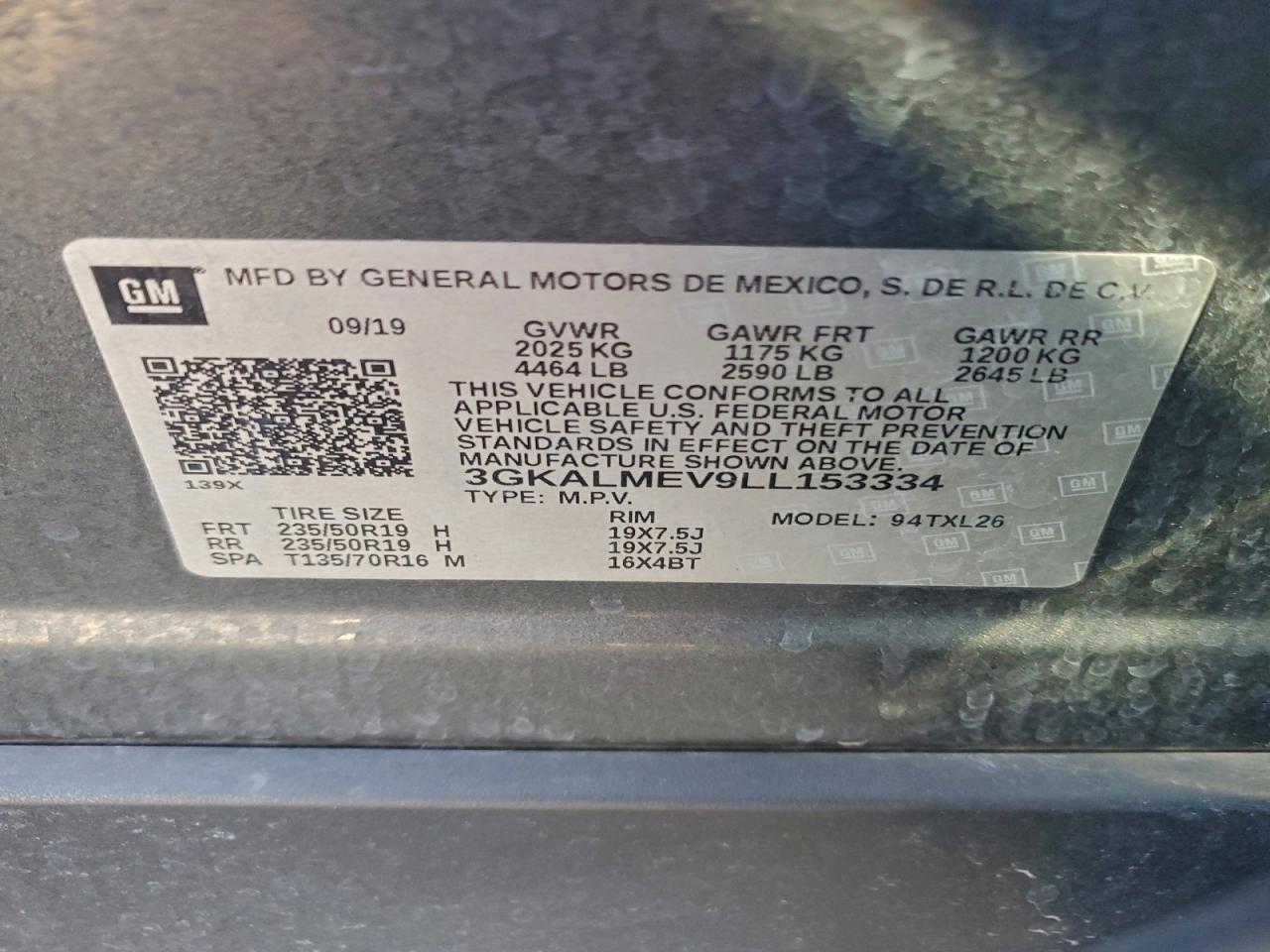 2020 GMC TERRAIN SLE photo 13