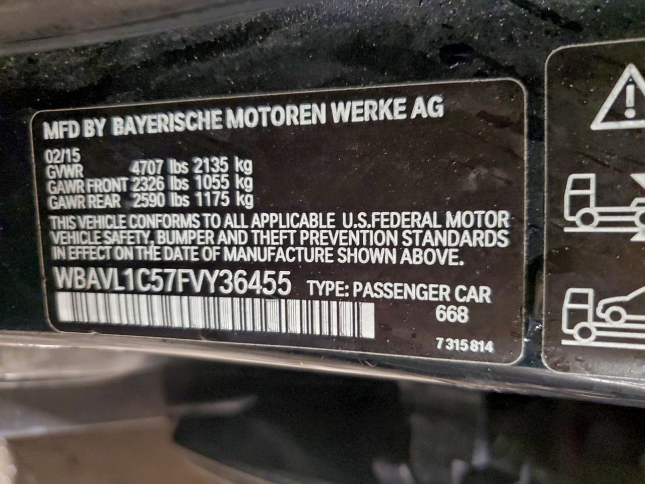 2015 BMW X1 XDRIVE28I photo 13