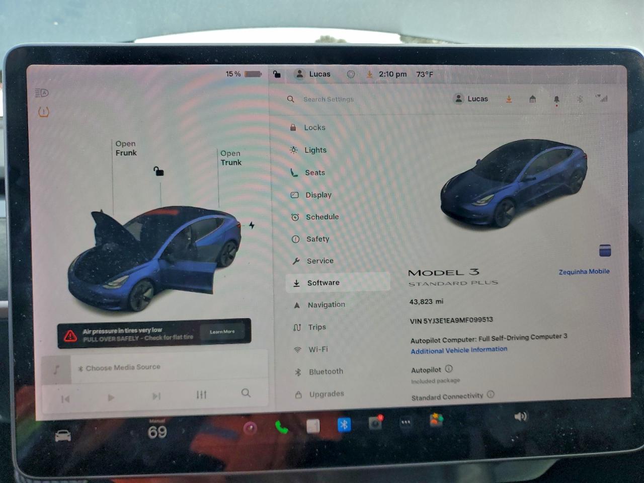 2021 TESLA MODEL 3 photo 9