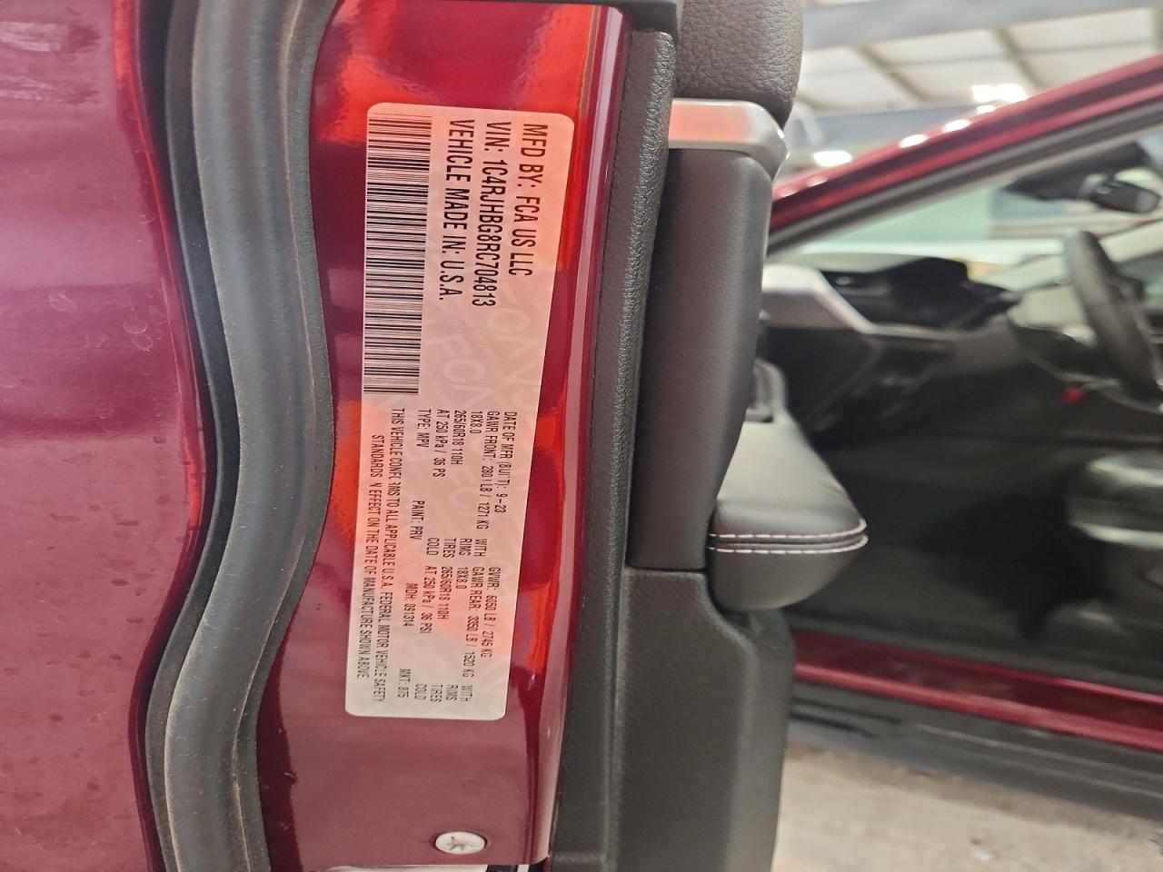 2024 JEEP GRAND CHEROKEE LIMITED photo 13