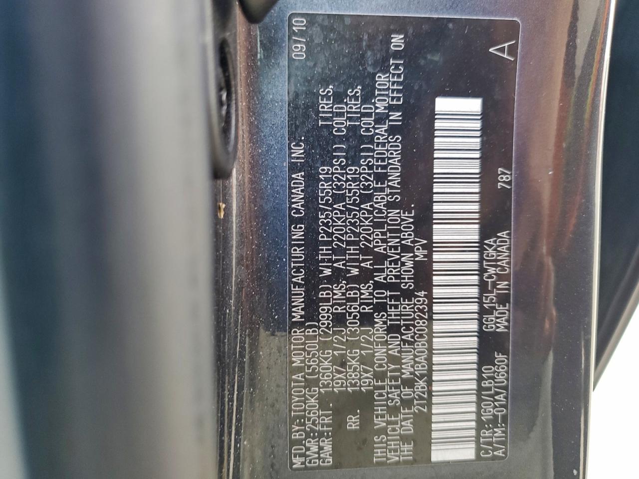 2011 LEXUS RX 350 photo 14