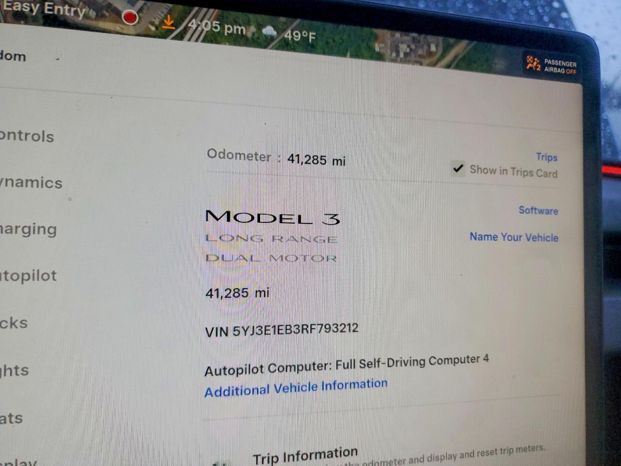 2024 TESLA MODEL 3 photo 9