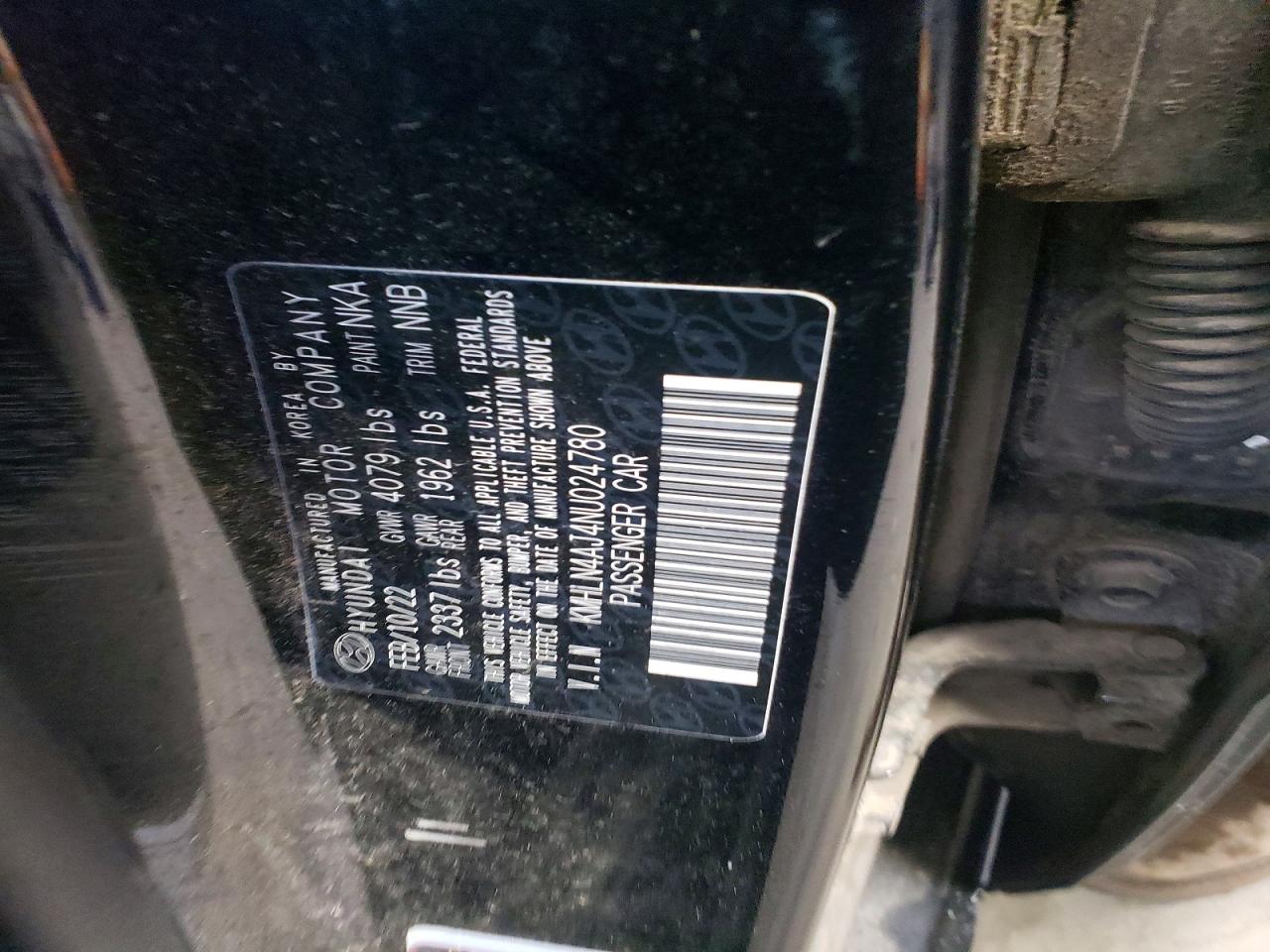 2022 HYUNDAI ELANTRA LIMITED photo 13