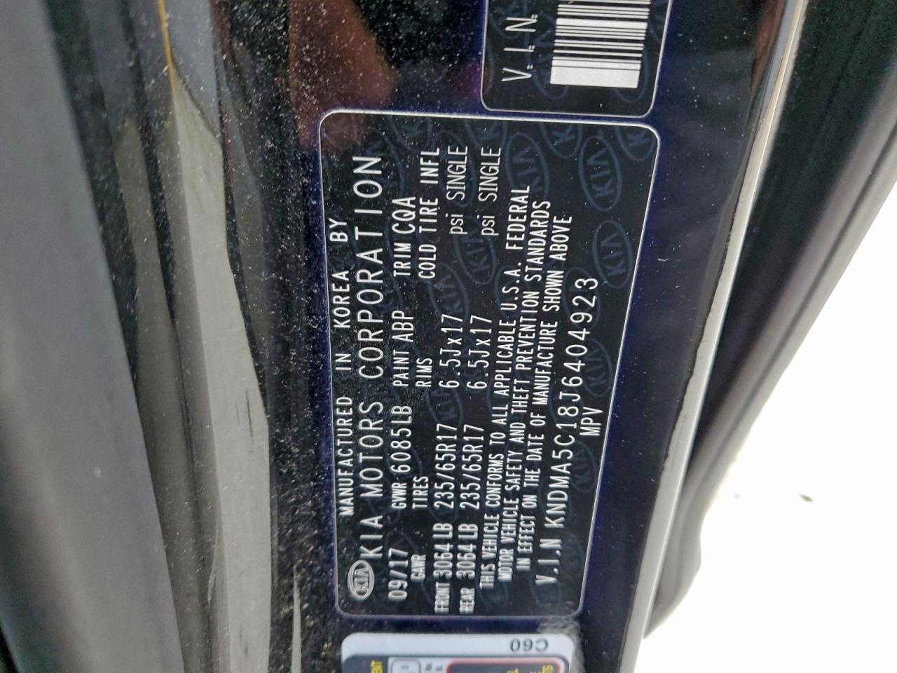 2018 KIA SEDONA L photo 13