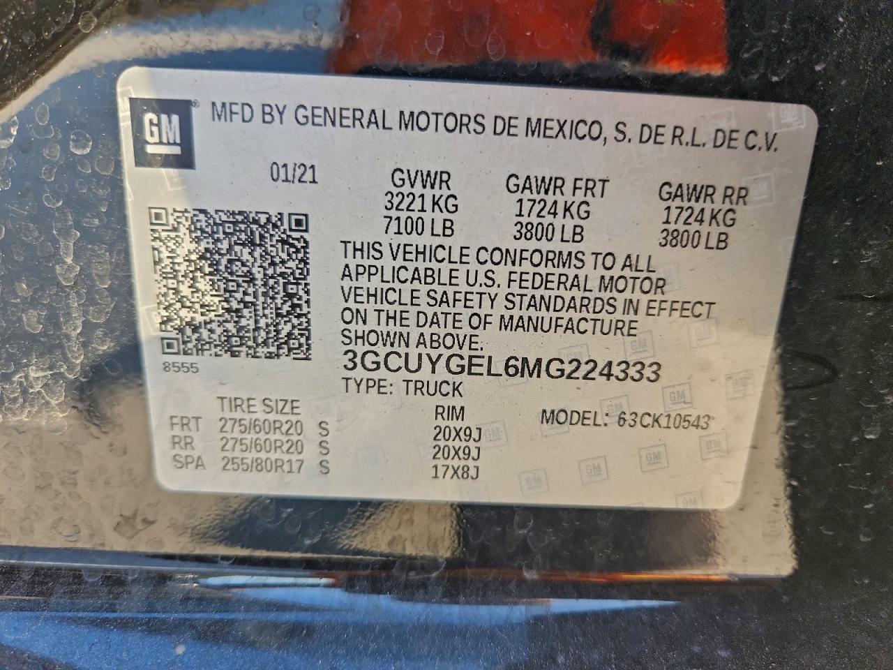 2021 CHEVROLET SILVERADO K1500 LTZ photo 12