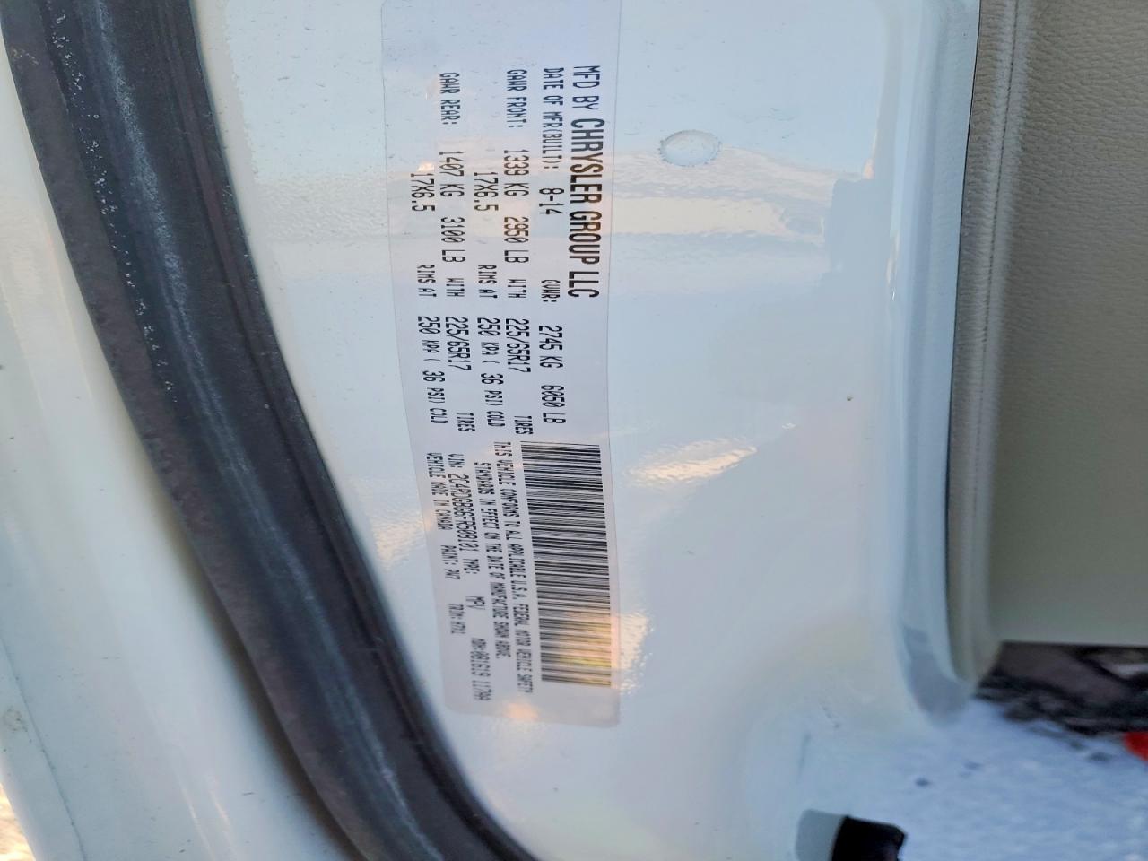 2015 DODGE GRAND CARAVAN SE photo 12