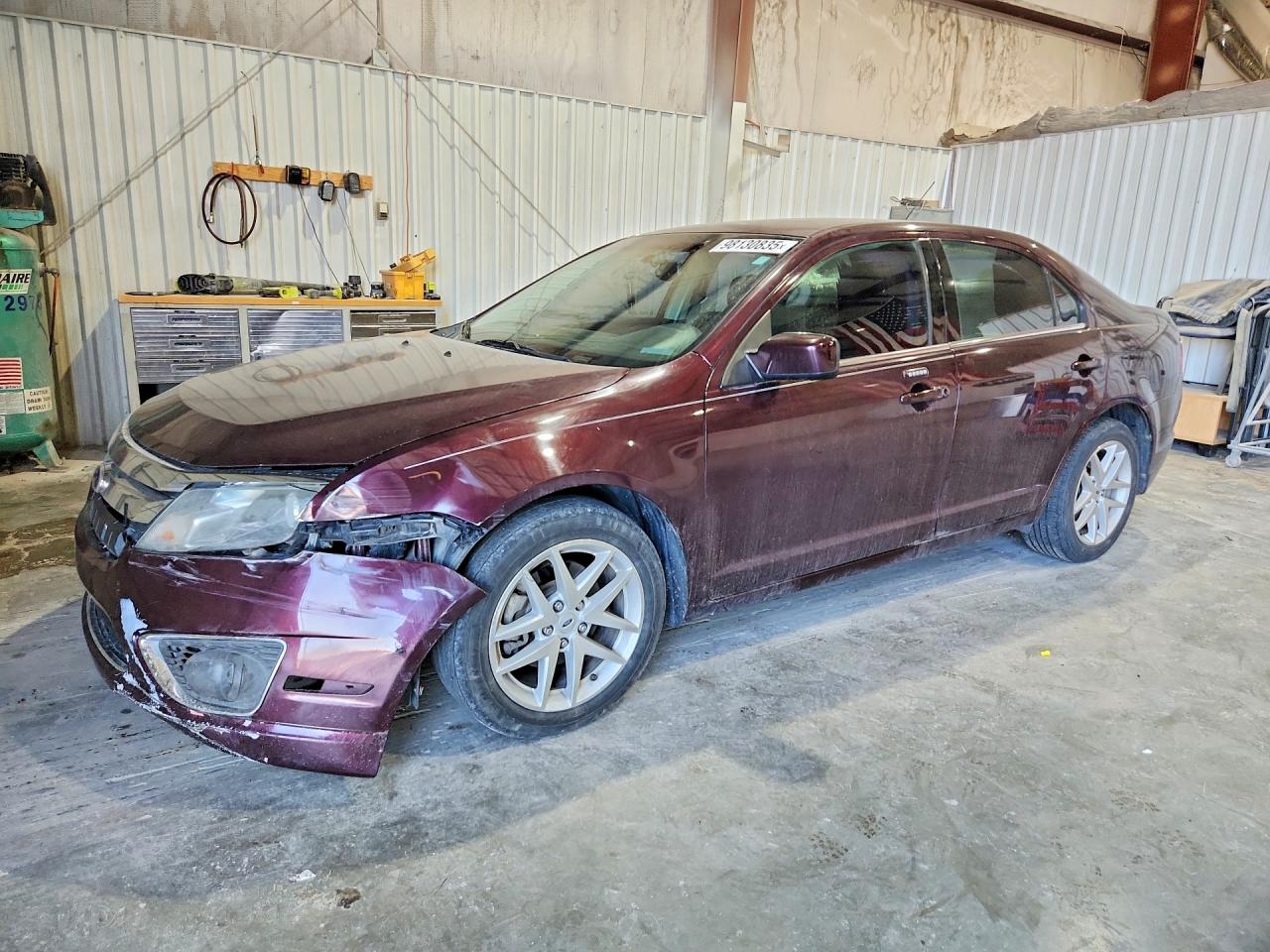 2011 FORD FUSION SEL — FRONT END damage — photo 1