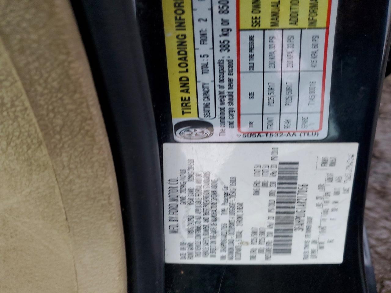 2010 FORD FUSION SEL photo 12