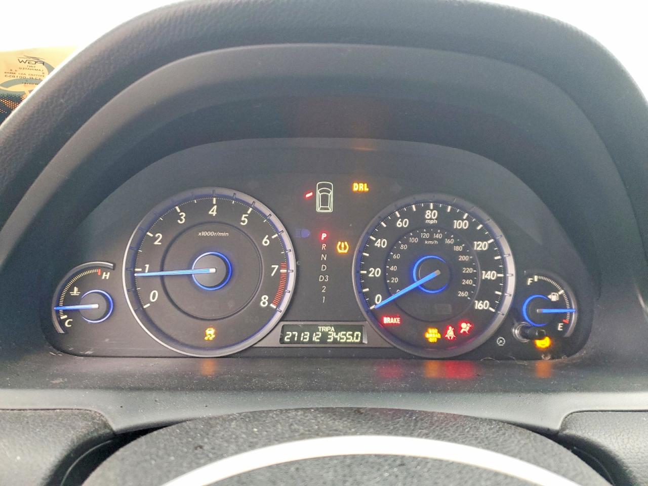 2010 HONDA ACCORD CROSSTOUR EXL photo 9