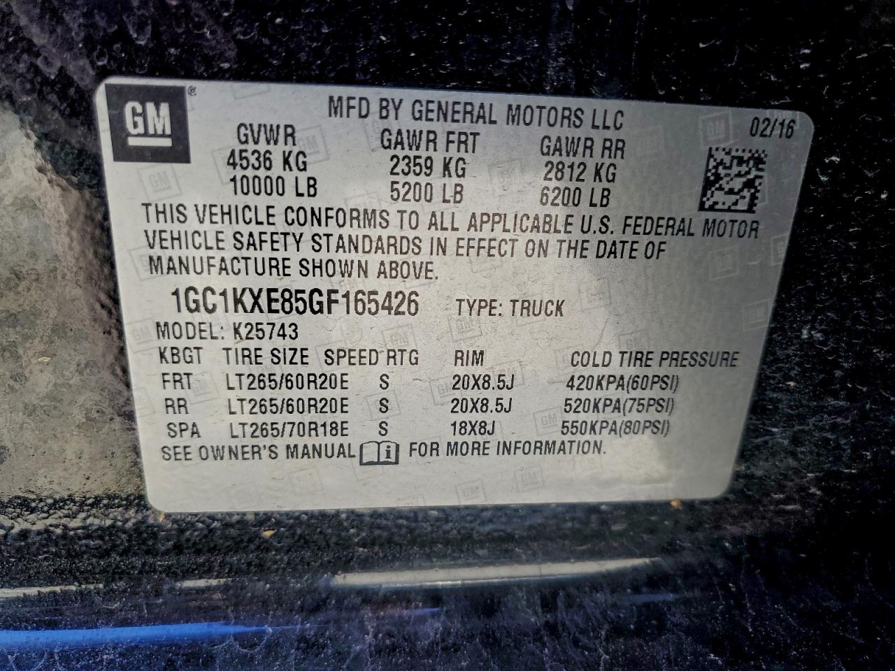 2016 CHEVROLET SILVERADO K2500 HIGH COUNTRY photo 37