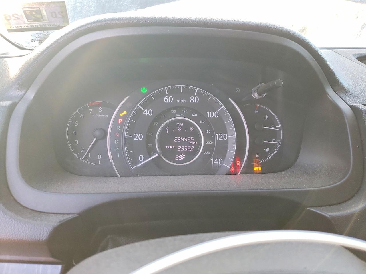 2014 HONDA CR-V EXL photo 9