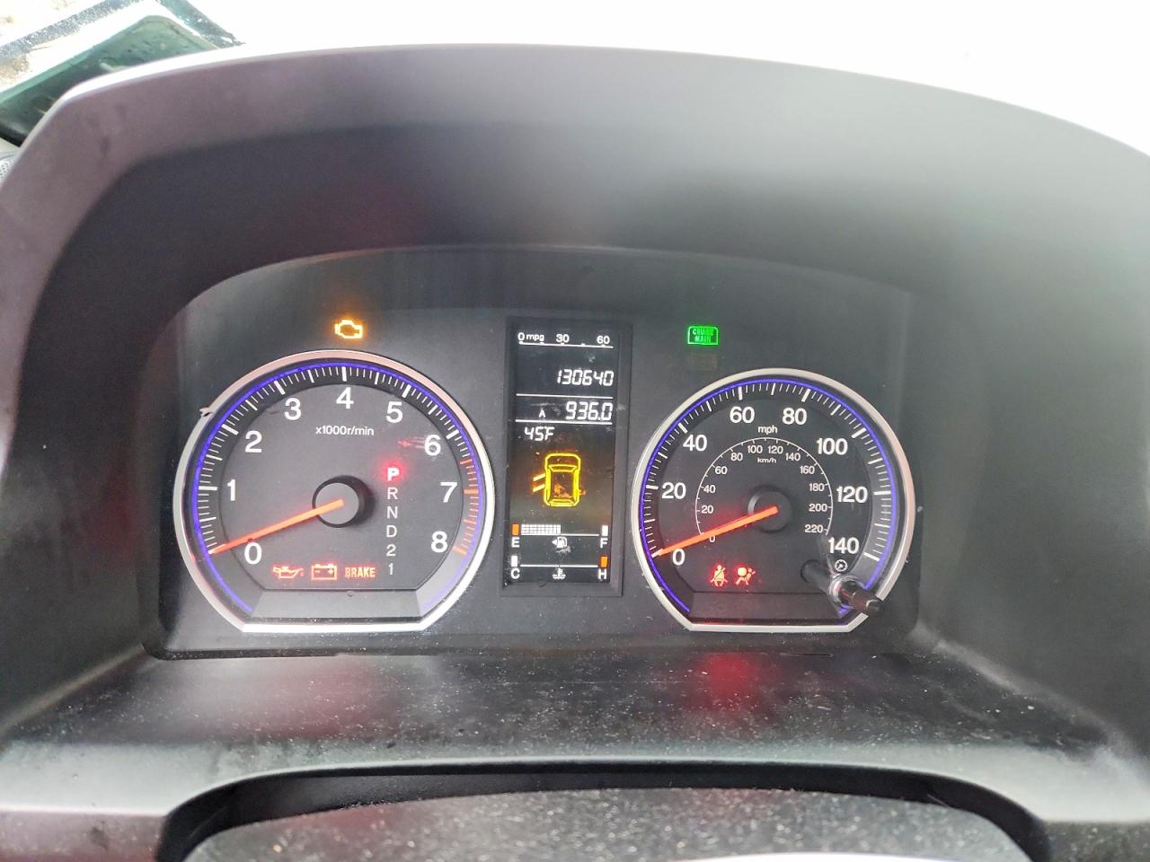 2008 HONDA CR-V EXL photo 9