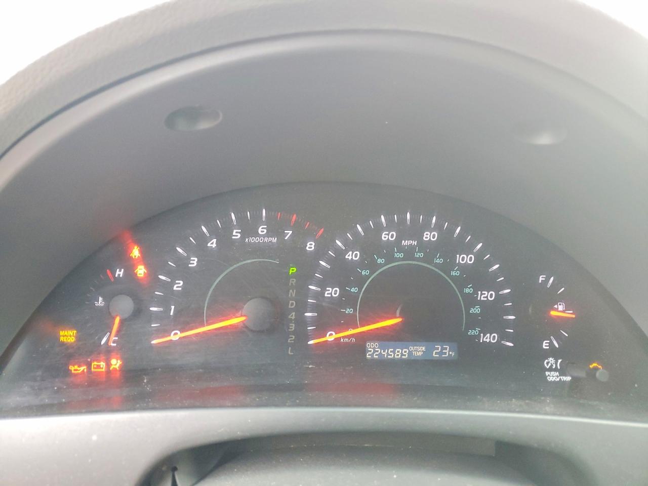 2007 TOYOTA CAMRY LE photo 9