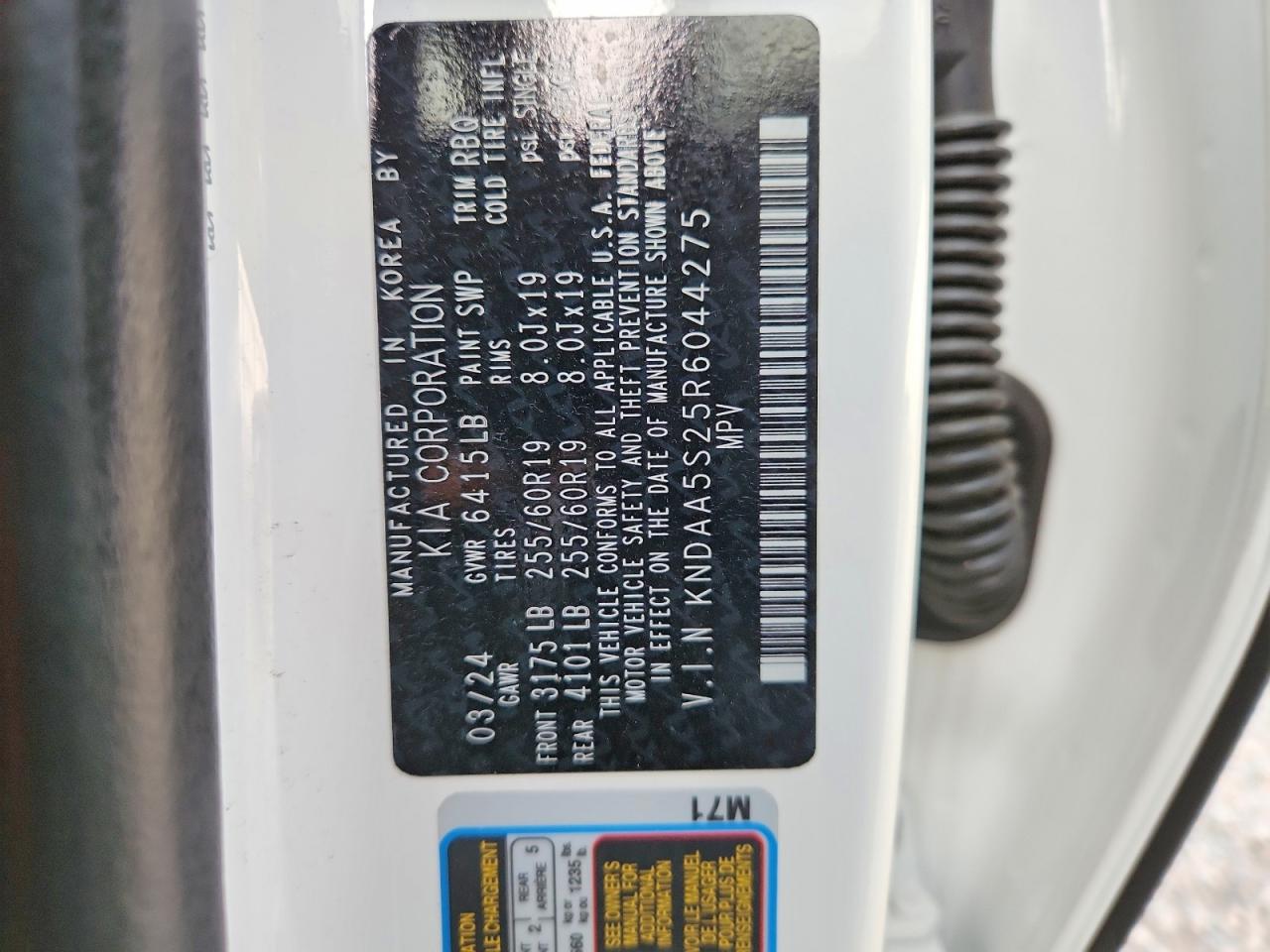 2024 KIA EV9 LIGHT photo 25
