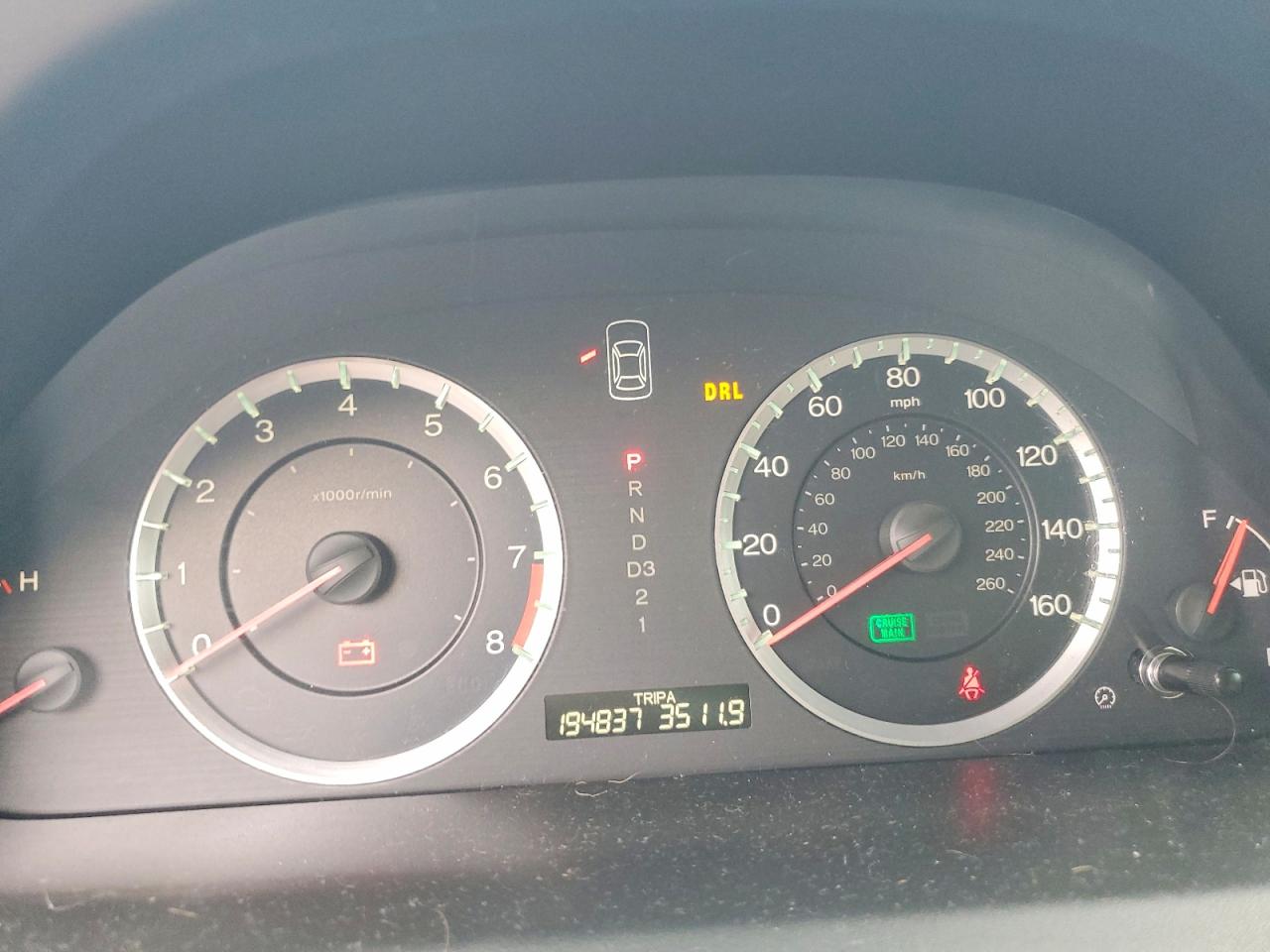 2011 HONDA ACCORD EX photo 9