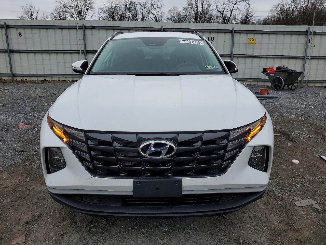 2022 HYUNDAI TUCSON BLUE photo 5