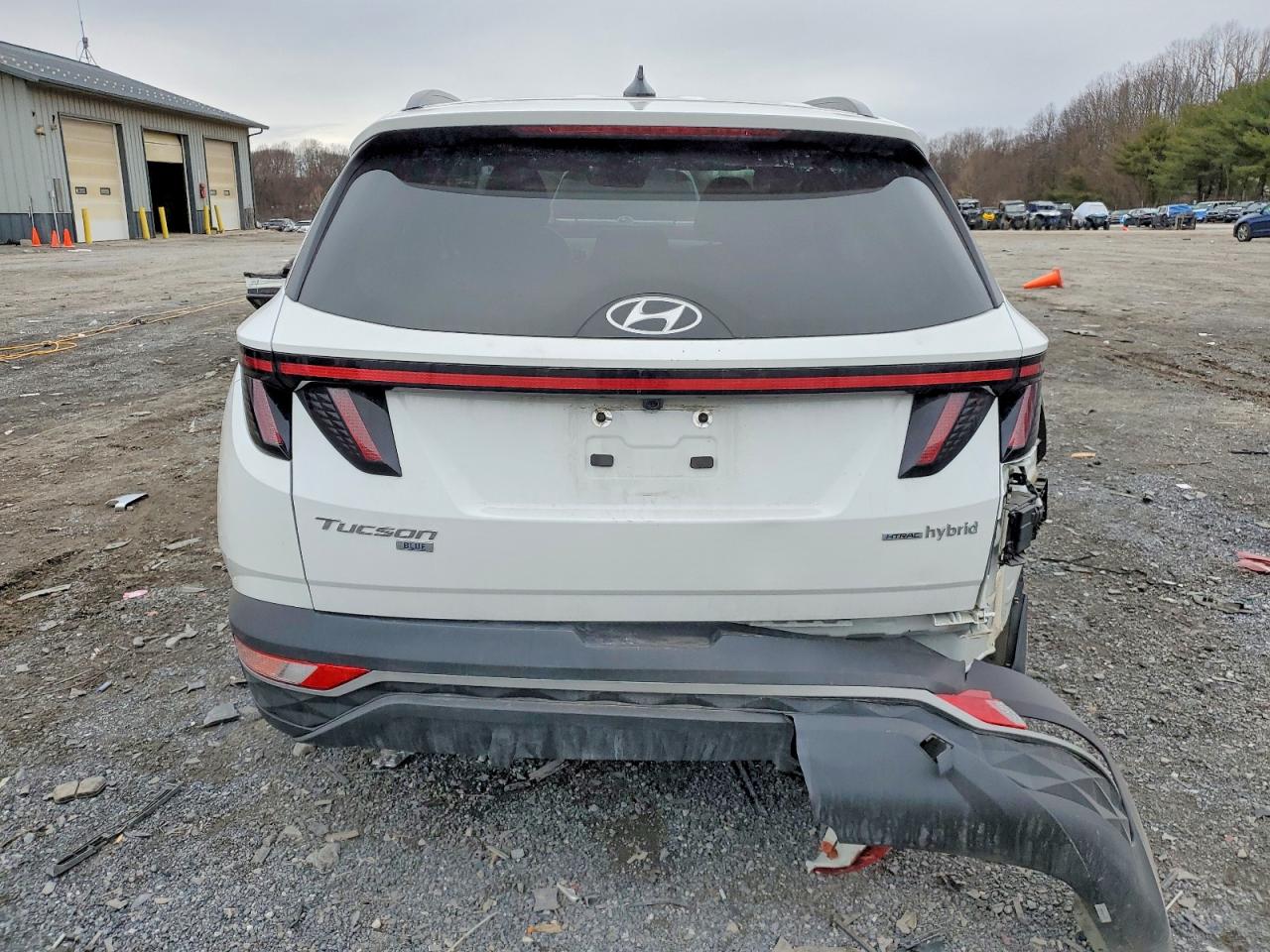 2022 HYUNDAI TUCSON BLUE photo 6