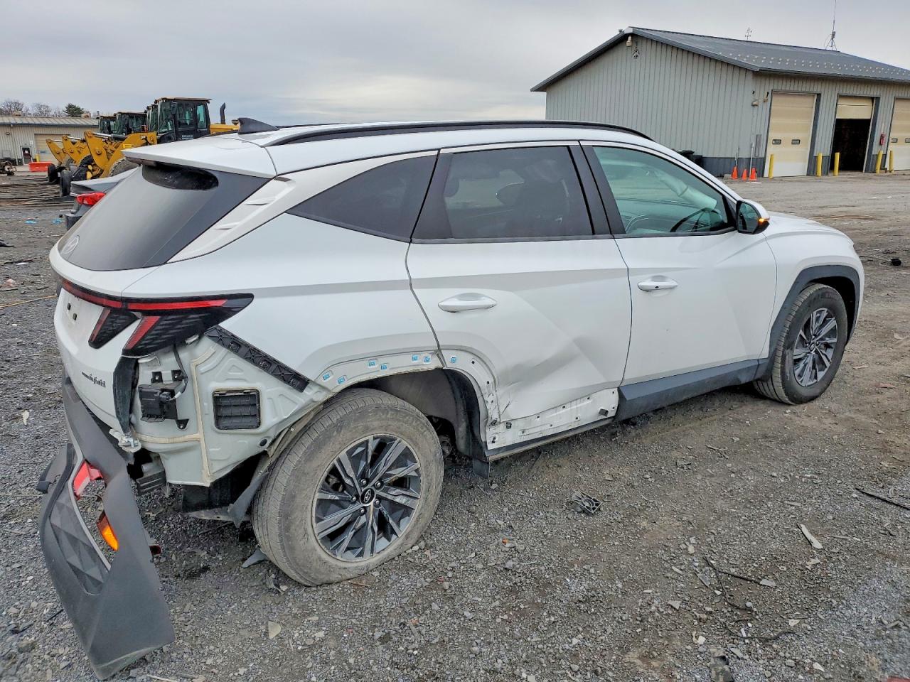 2022 HYUNDAI TUCSON BLUE photo 3