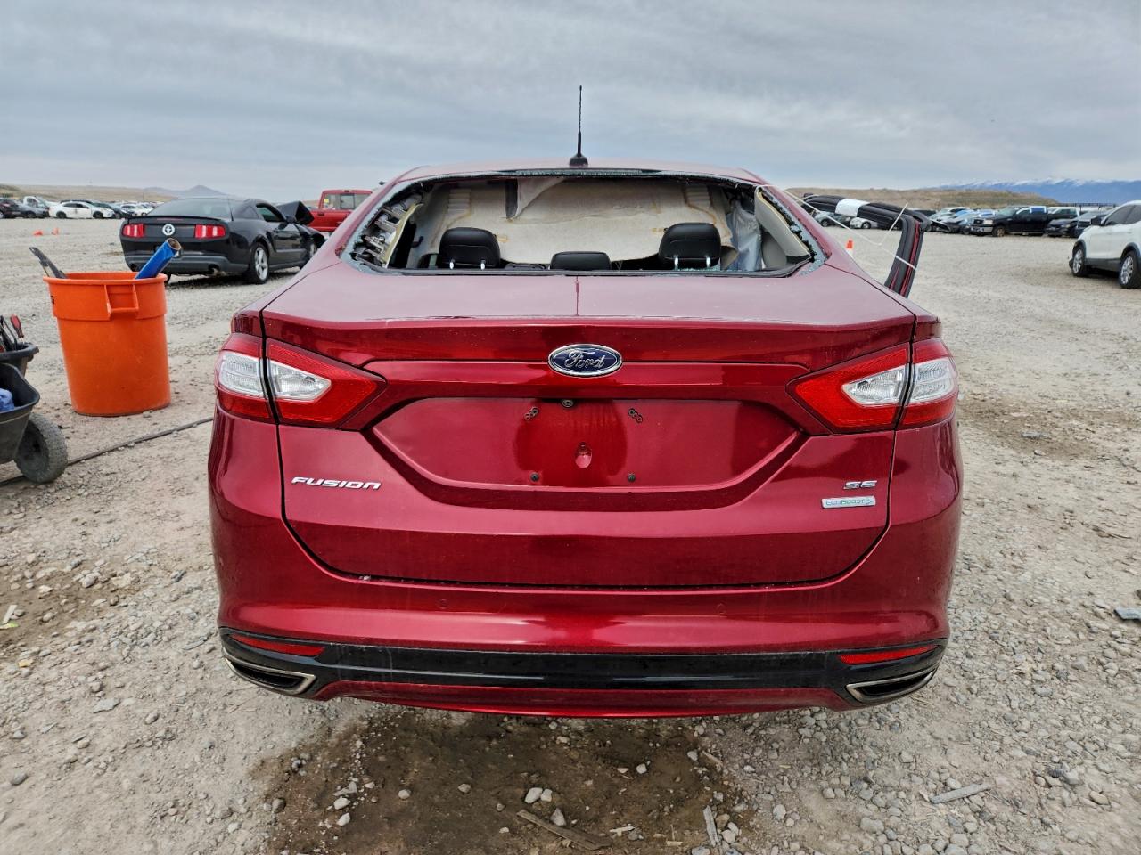 2015 FORD FUSION SE photo 6
