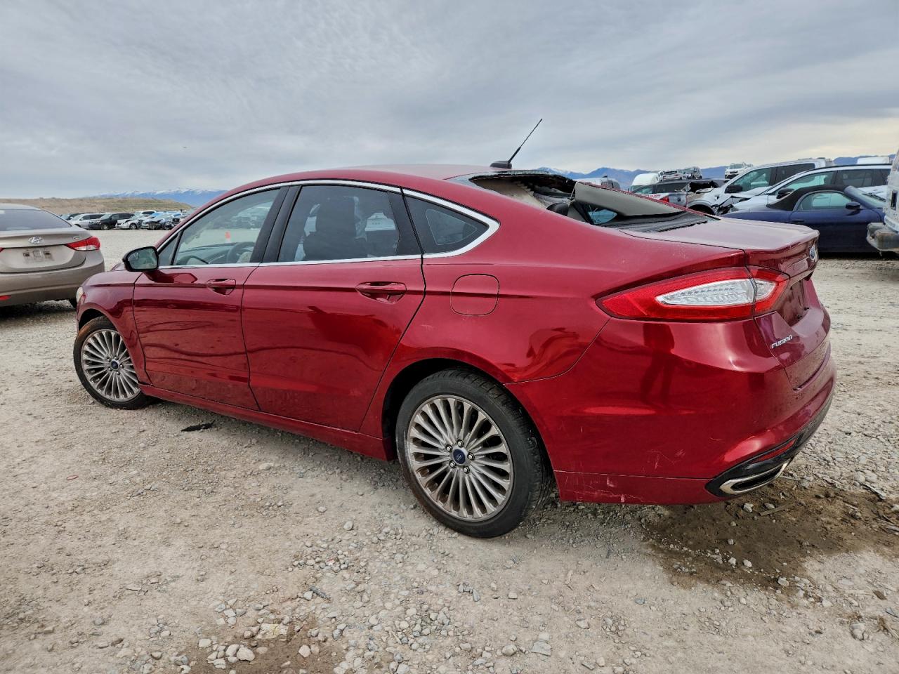 2015 FORD FUSION SE photo 2
