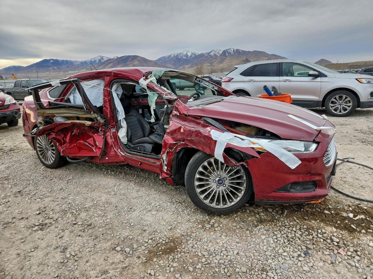 2015 FORD FUSION SE photo 4