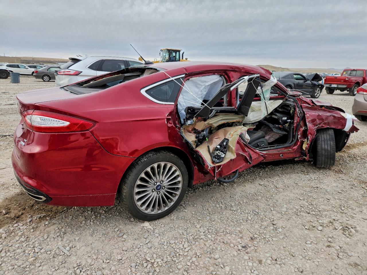 2015 FORD FUSION SE photo 3