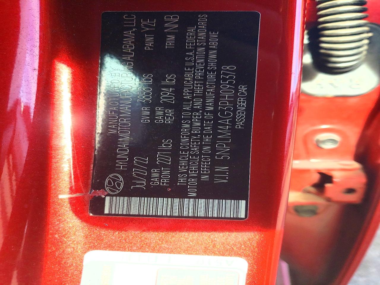 2023 HYUNDAI ELANTRA SEL photo 13