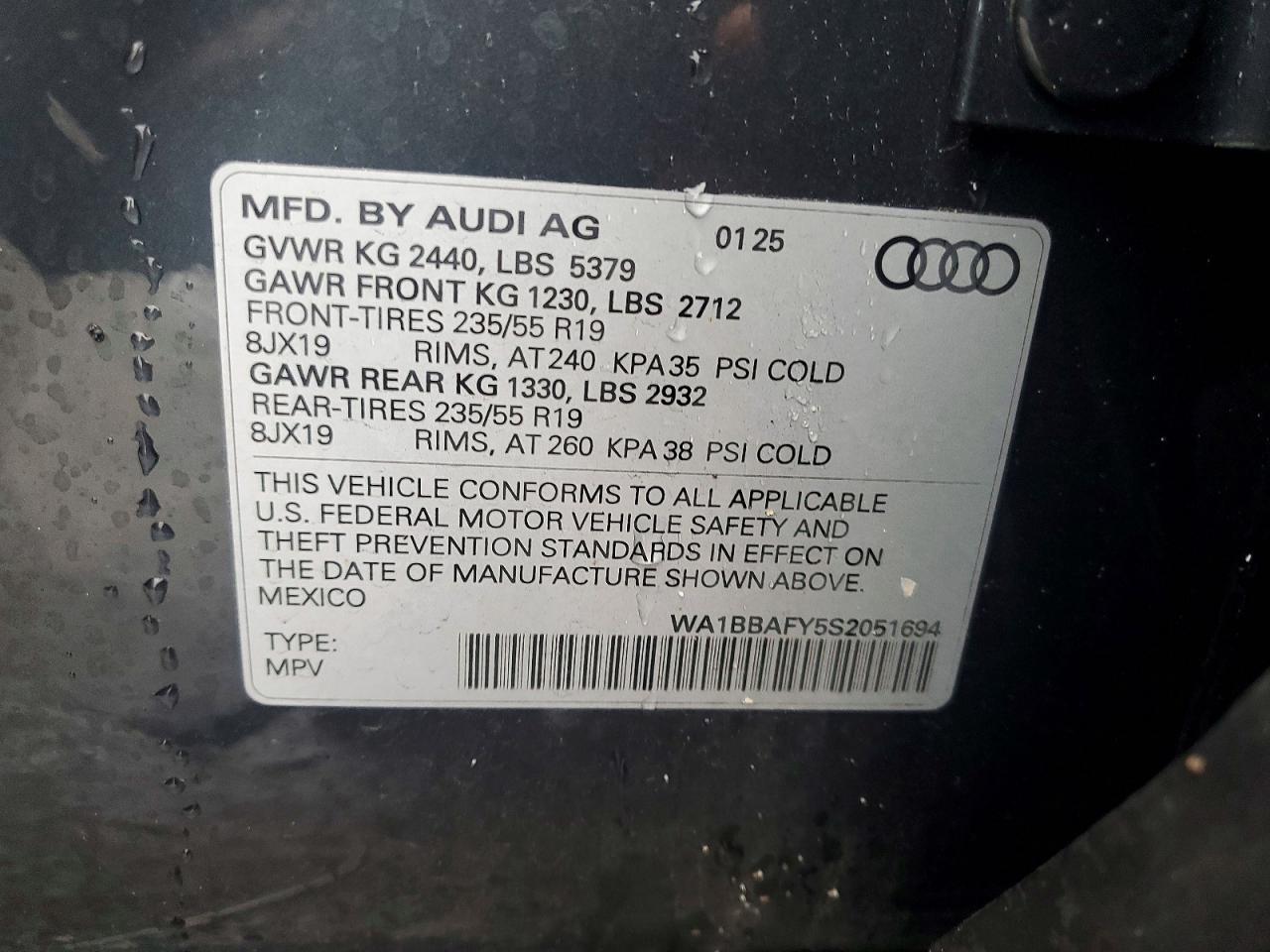 2025 AUDI Q5 PREMIUM PLUS 40 photo 13