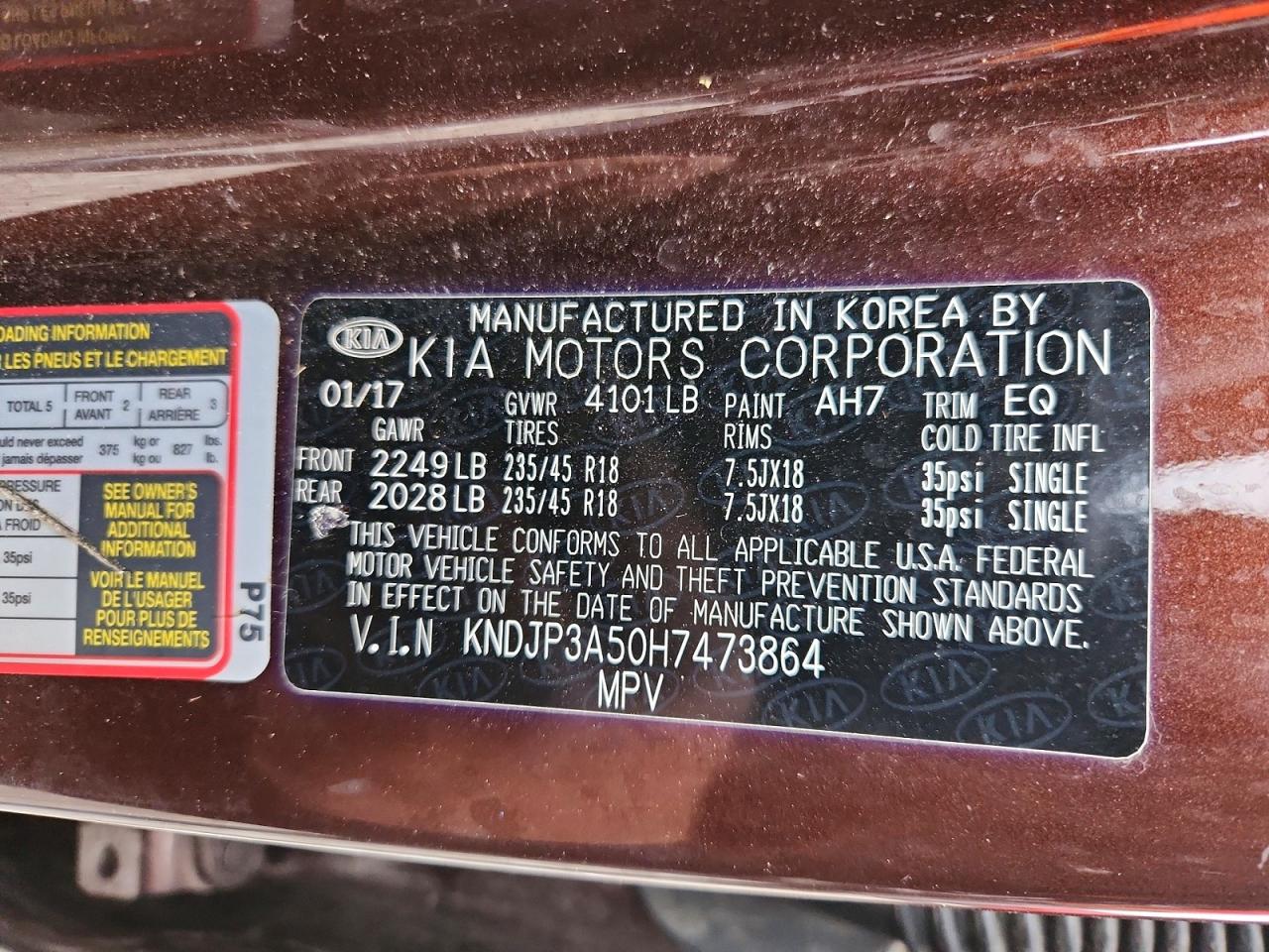 2017 KIA SOUL + photo 13