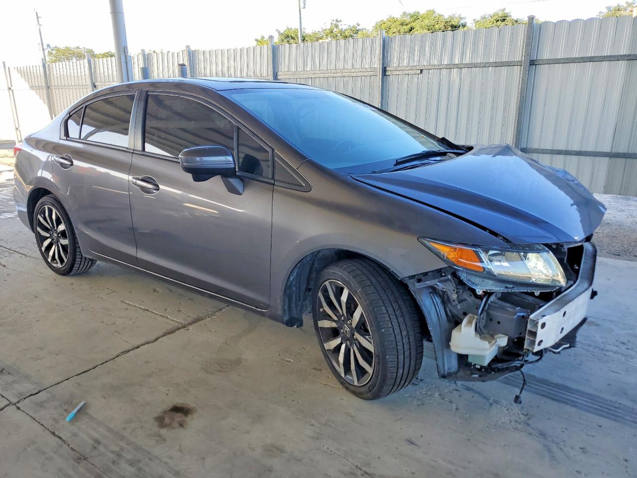 2015 HONDA CIVIC EXL photo 4
