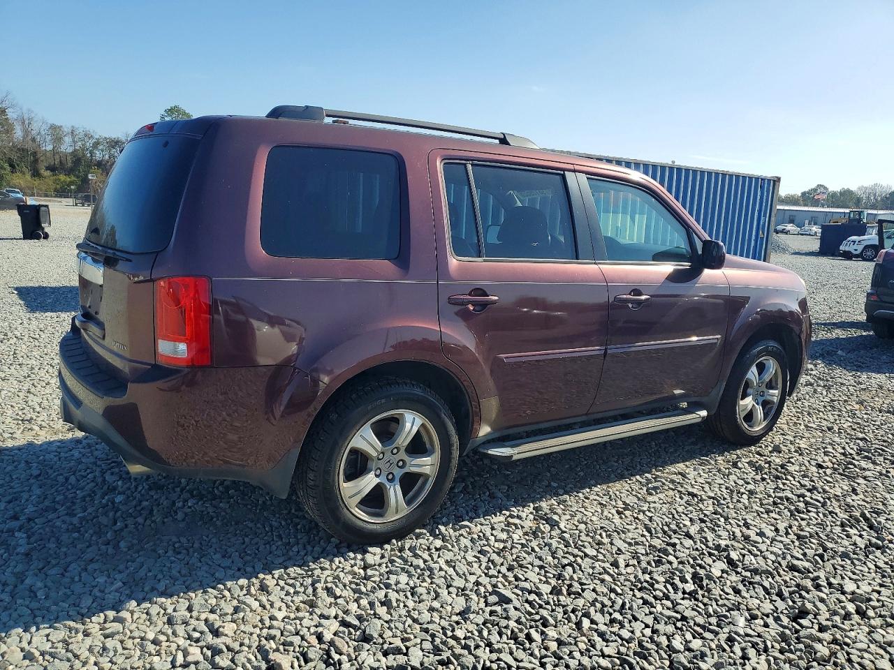 2013 HONDA PILOT EXL photo 3