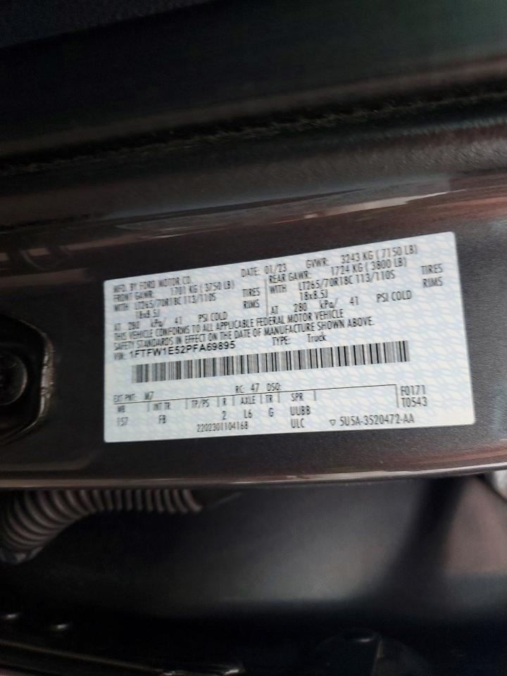 2023 FORD F150 SUPERCREW photo 12