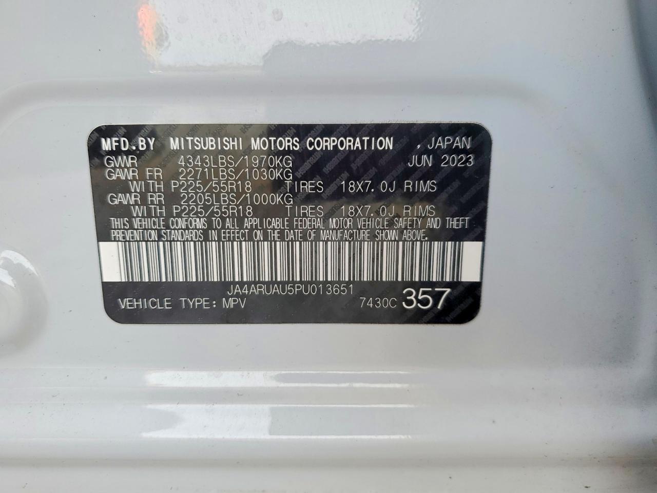 2023 MITSUBISHI OUTLANDER SPORT S/SE photo 14