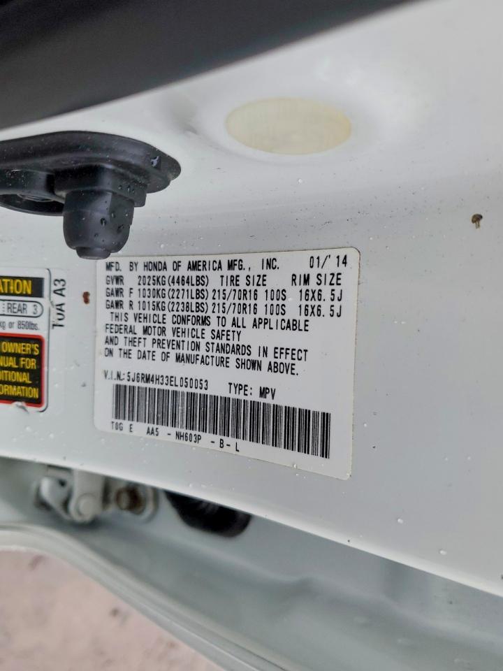 2014 HONDA CR-V LX photo 13
