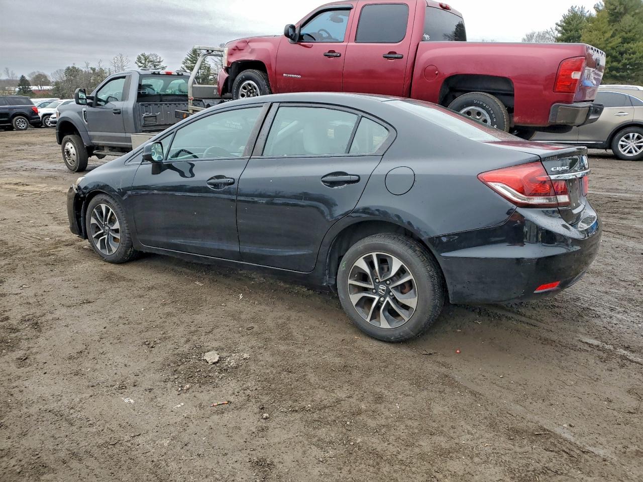 2013 HONDA CIVIC EXL photo 2