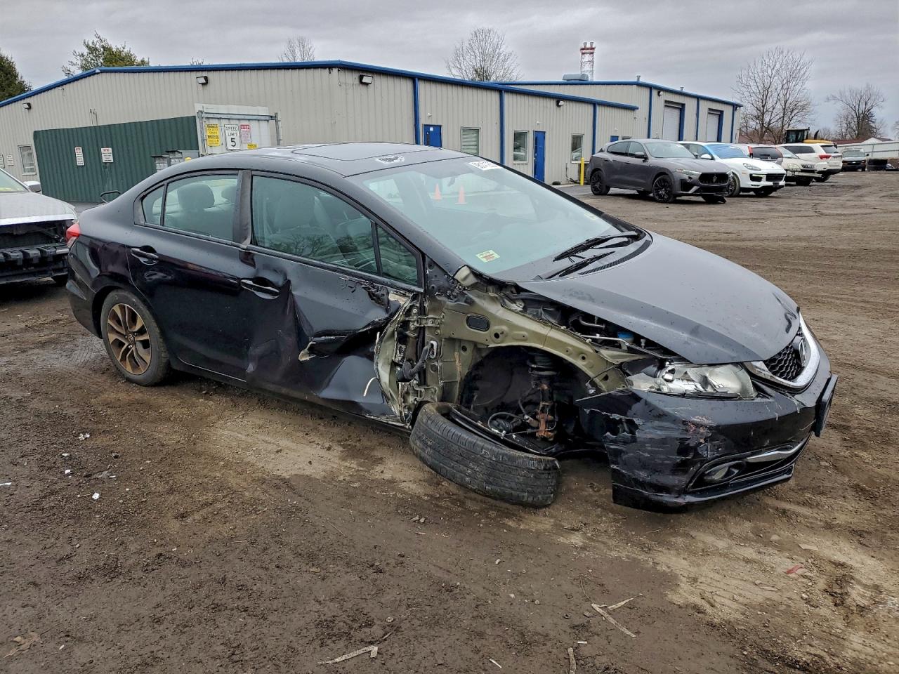 2013 HONDA CIVIC EXL photo 4