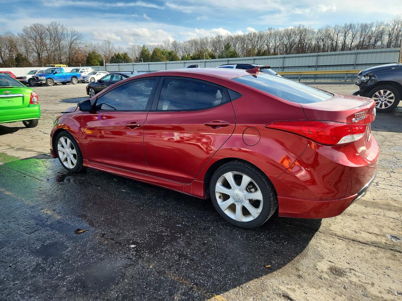 2013 HYUNDAI ELANTRA GLS photo 2