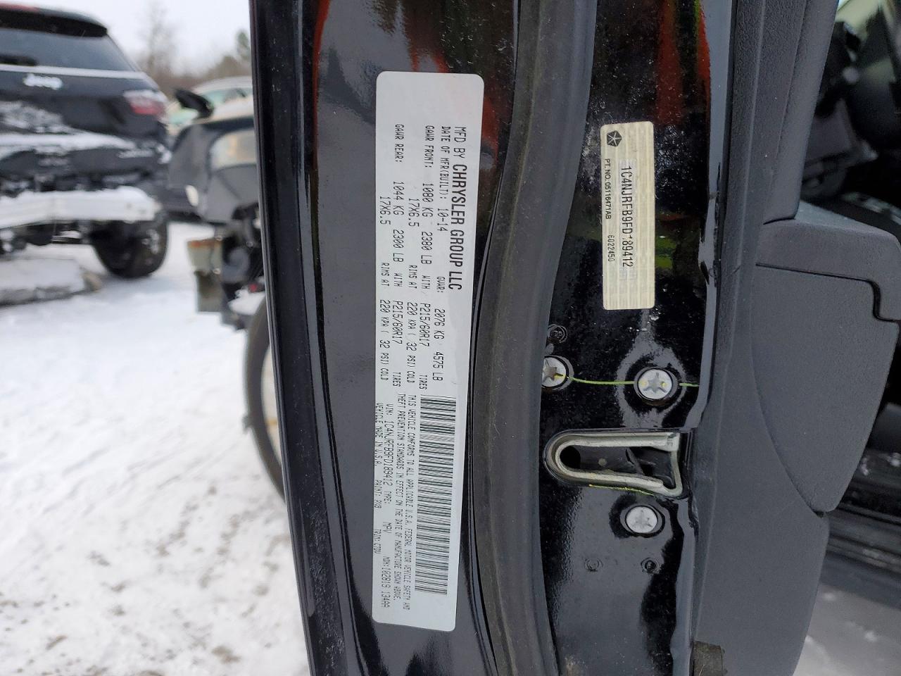 2015 JEEP PATRIOT LATITUDE photo 14