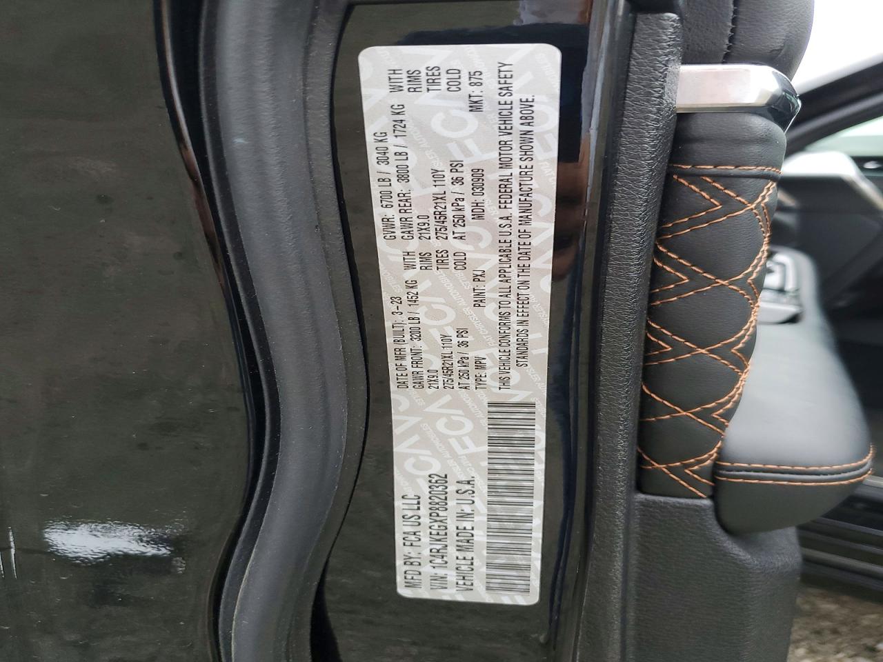 2023 JEEP GRAND CHEROKEE L SUMMIT photo 13