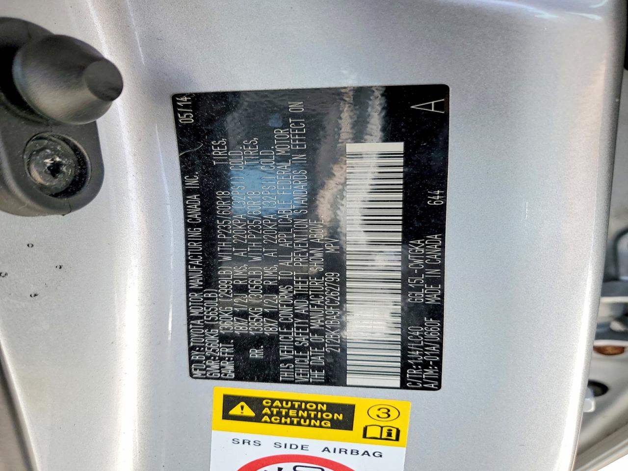 2015 LEXUS RX 350 BASE photo 12