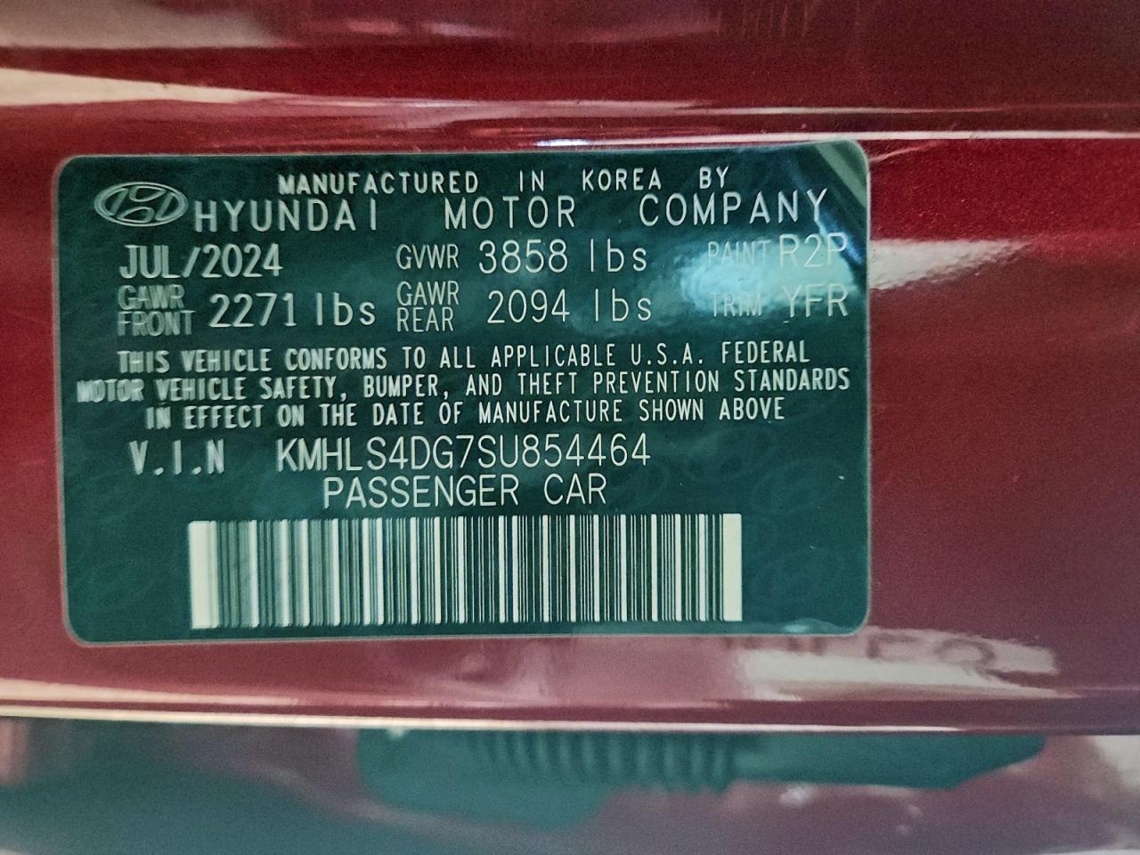 2025 HYUNDAI ELANTRA SEL photo 12