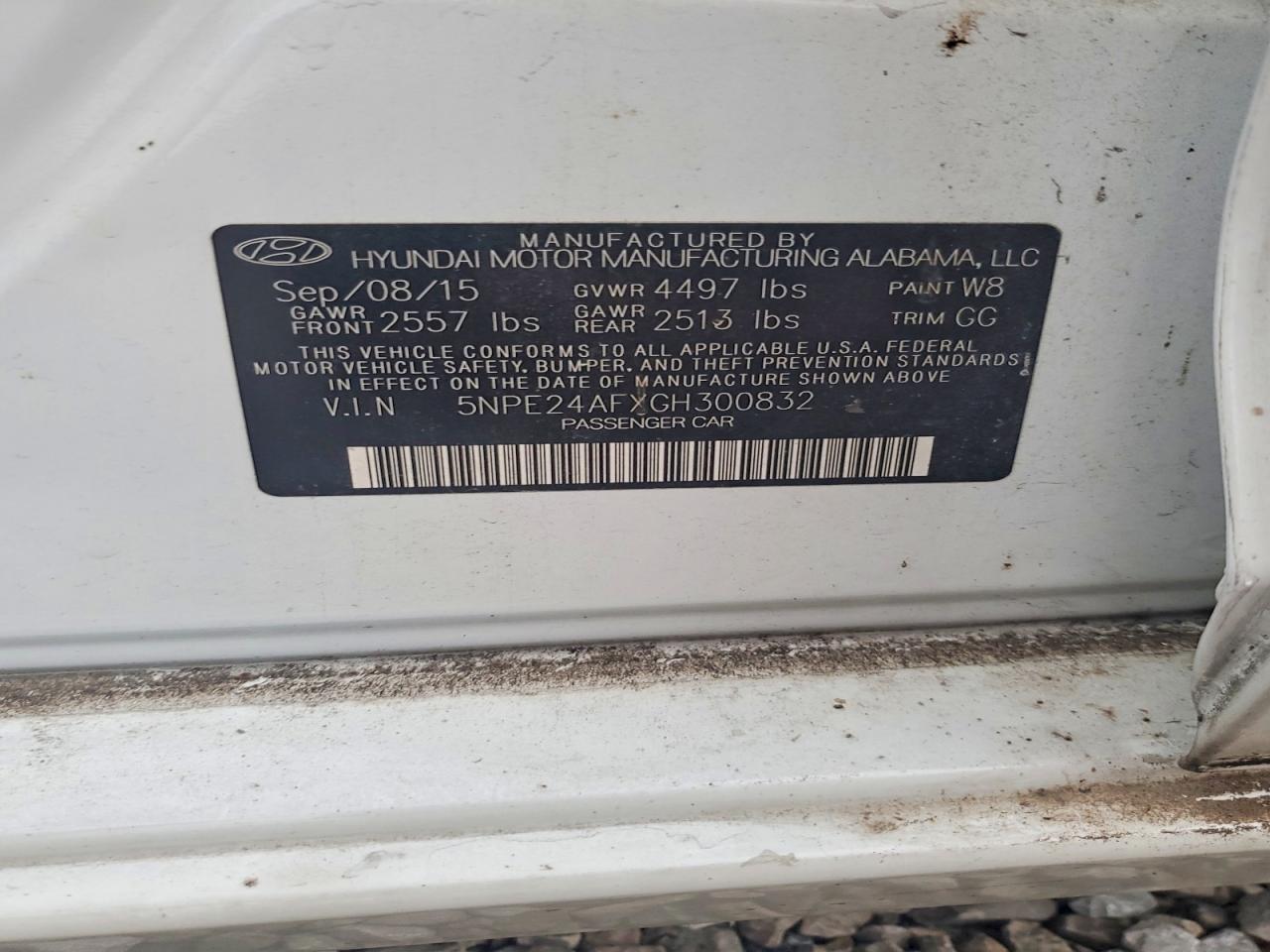2016 HYUNDAI SONATA SE photo 12