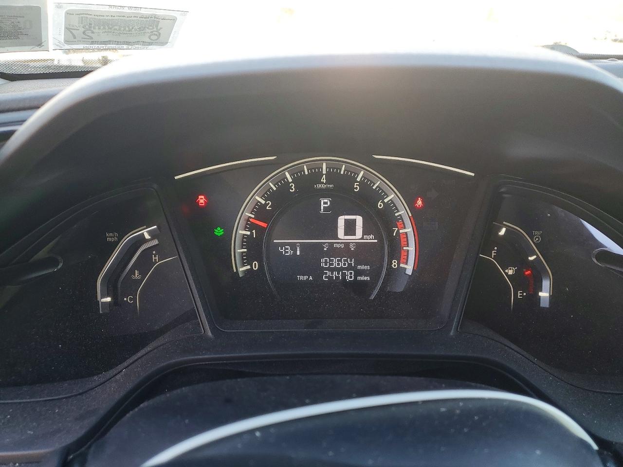 2017 HONDA CIVIC LX photo 9