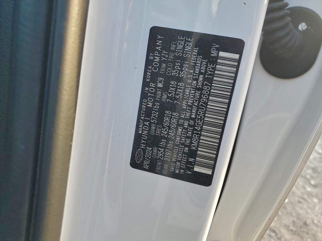 2024 HYUNDAI PALISADE SE photo 13