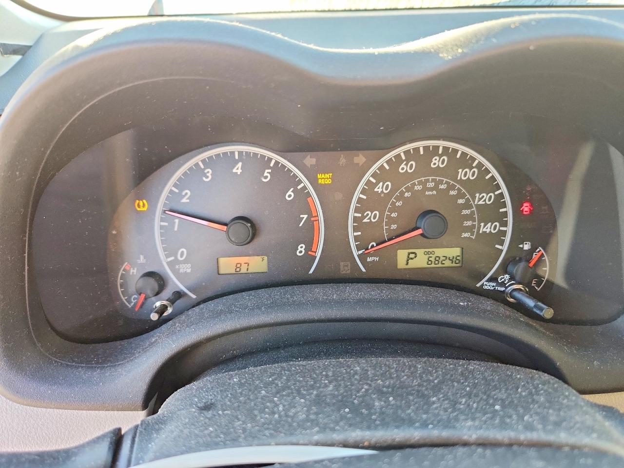 2012 TOYOTA COROLLA BASE photo 9