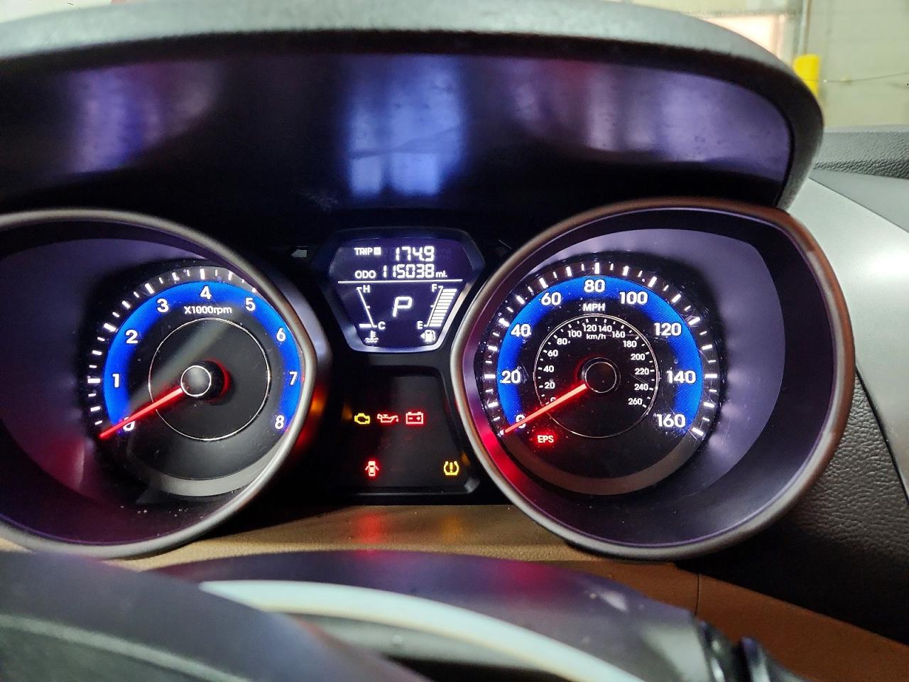 2013 HYUNDAI ELANTRA GLS photo 9