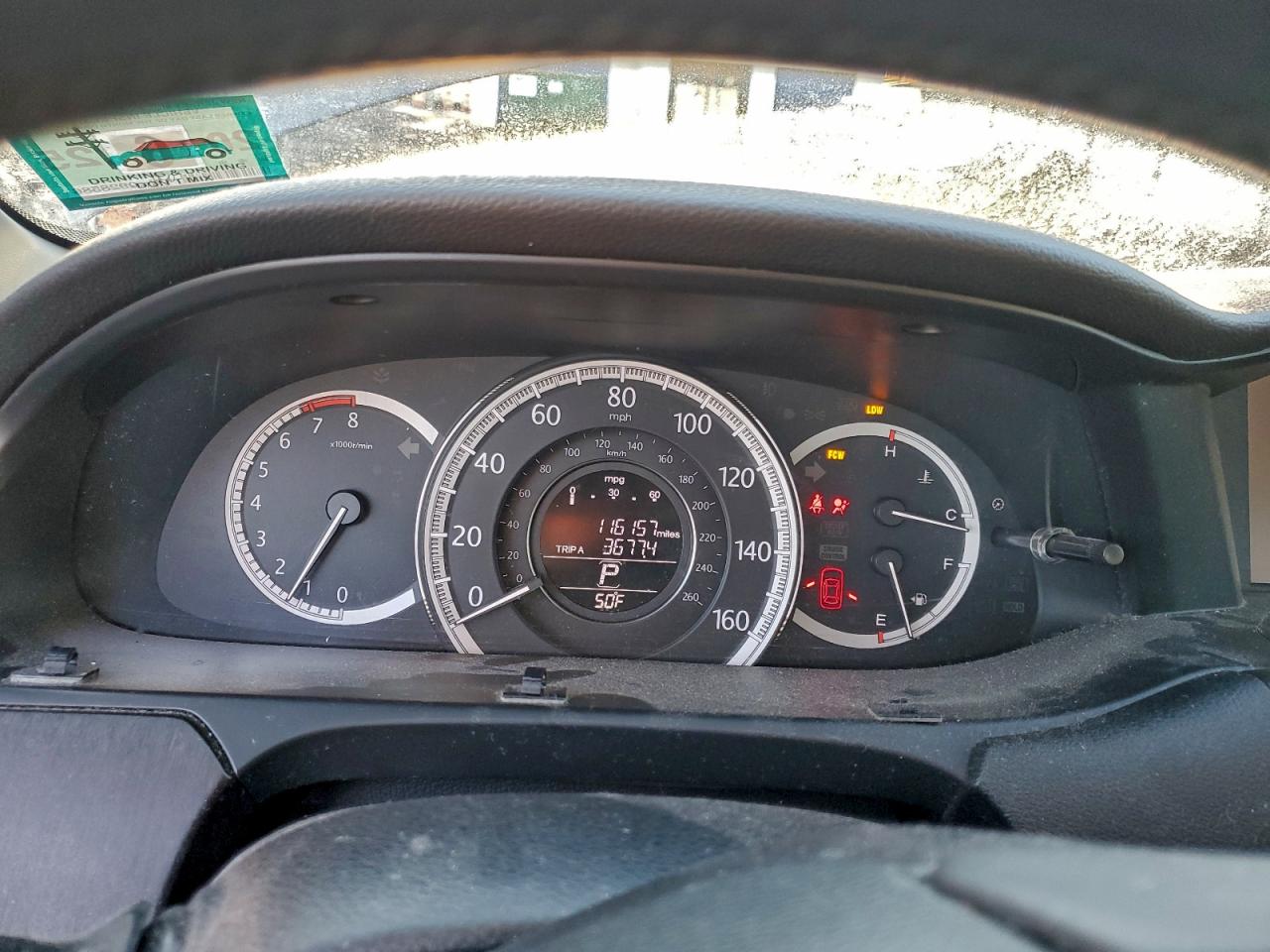 2014 HONDA ACCORD EXL photo 9