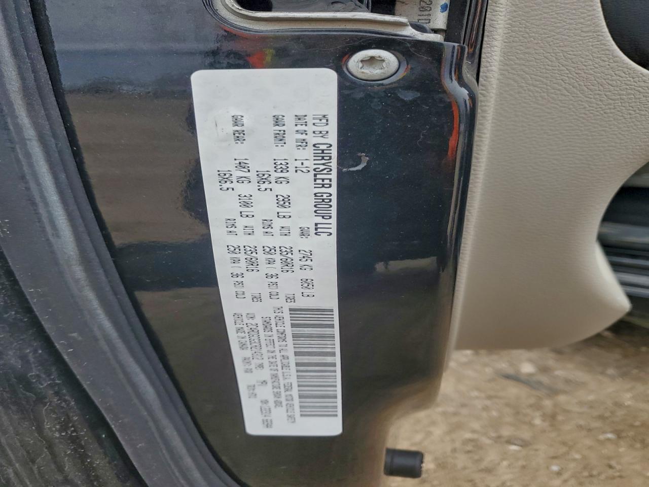 2012 DODGE GRAND CARAVAN SXT photo 13