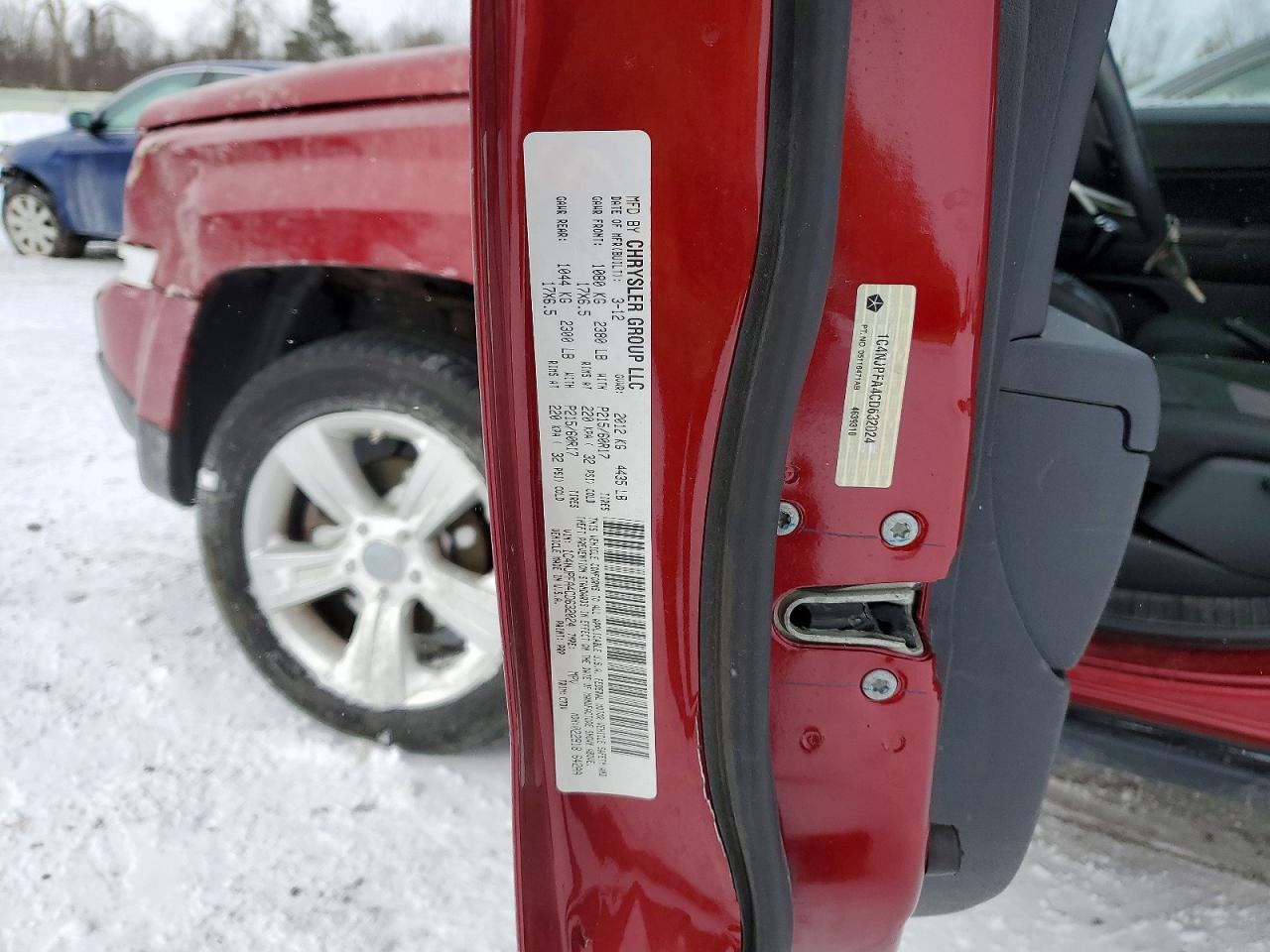 2012 JEEP PATRIOT LATITUDE photo 12