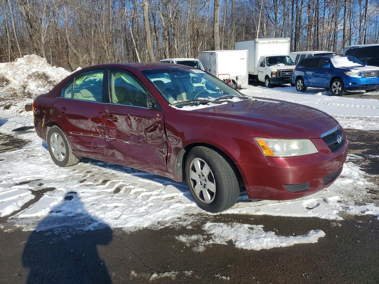 2008 HYUNDAI SONATA GLS photo 4